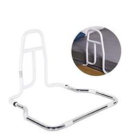 LMEIL Safety Bed Rail Bedroom Safety Fall Prevention Aid Bedside Handrail Get up Handles Guardrail for Assisting Elderly and Pregnant Standing Aid Support Handle