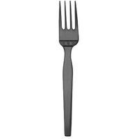 D&W Fine Pack Omega Medium Weight Fork Ebony, Polystyrene | 1000/Case