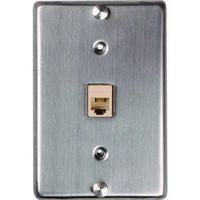 SOUTHWESTERN BELL S60617 6-Conductor Stainless-Steel Wall Mount