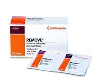 >Remove adh remover wipe. Remove Adhesive Remover Wipe