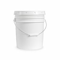 Food Grade 5 Gallon Bucket - 6 Pack With Lids