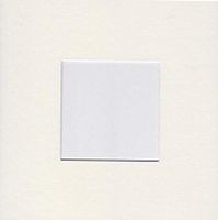 Pack of 5 12x12 Square Cream Picture Mats with White Core Bevel Cut for 8x8 Pictures