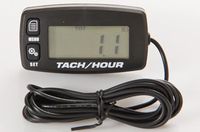 Contempo Views Tach/Hour Meter HM032R: Backlight LCD gasoline Inductive Tachometer for Paramotors, Microlights, Marine Engines, Pumps, Generators, Boats, Motor Cycles, Scooters, Cleaners and Chainsaws