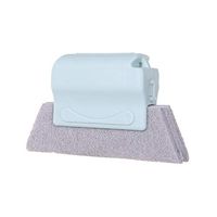 Baost 1Pc Window Groove Gap Track Cleaning Sponge Brush Windows Door Tracks Brushes Cleaning Cloth Detachable Scraper Sponge Air Conditioning Shutter Cleaning Brushes Blue