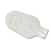 PIWYHOW Ostomy Supplies, Ostomy Bags Drainable Pouches with Measure Card, Two Piece Drainable Pouches for Ileostomy Stoma Care, Cut-to-Fit