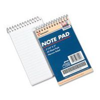 7530014547392 Notepad, Narrow Rule, 3-1/4 X 5-1/2, White, 50 Sheets/Pad, 1 Dozen