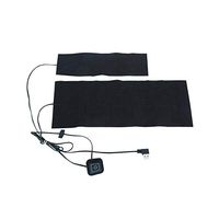 Men Women Winter Washable USB Electric Heating Pads 3 Gear Adjustable DIY Thermal Clothing Outdoor Heated Jackets Vests Clothes