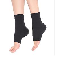 Plantar Fasciitis Socks for Men & Women - Best Compression Foot Sleeves for Plantar Fasciitis Pain Relief, Heel Pain, Increase Blood Circulation, Reduce Foot Swelling.(Black-L)