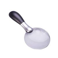 Magnifying Glass with Light, Handheld Magnifier 2.5X 6X Rimless Distortion Free HD Lens for Seniors Low Vision Reading Book Newspaper Books Pages LIXFDJ Vision Assisted Magnification