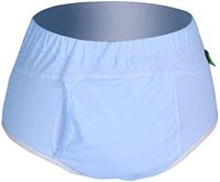JJLS Washable Reusable Urinary Incontinence Briefs,Cotton Brief Underwear with Absorbent Area for Women,Man Male Special Needs 0101 (Color : Male, Size : Medium)