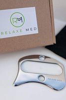 Relaxe Med Stainless Steel IASTM Myofascial Release Gua Sha Scraping Edge and Massage Tool for Instrument Assisted Soft Tissue Mobilization