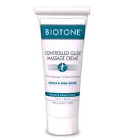 Biotone Controlled-Glide Massage Creme, 7 Ounce