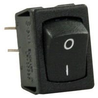 JR Products 13735 Black Mini Labeled On/Off I-O Switch by JR Products