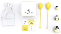 KEGELBELL Training Kit: for Pelvic Floor Muscles, Bladder Control, Incontinence for Women-Premium Medical Grade Silicone-External Weights, Creates 8+ Workouts-Safe, Natural Results in 2wks
