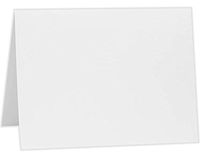 A6 Folded Notecards (4 5/8 x 6 1/4) - 70lb. Bright White (1000 Qty.)