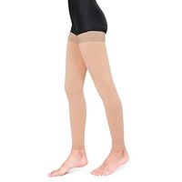 Medical Thigh High Compression Stockings, Firm Support 20-30, Beige, Size Medium