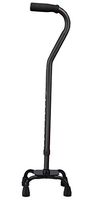 Carex Health Brands Quad Cane, Black
