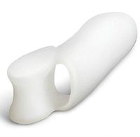 Hennta de Cuatro orificios Divisor de pulgar valgo Corrector Alivia la presión de peinado dedo del Pie diario cuidado de pedicura herramientas de juanete Corrector de dedo del Pie USO médico