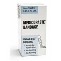 Grafco 15653 Medicopaste Unna's Boot Dressing, Latex Free Gauze Bandage - 1/dz - 3" x 10 yds.