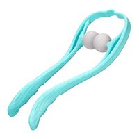 Healifty Neck Shoulder Self-Massage Manual Massage Roller for Leg Knee Pain Relief(Blue)