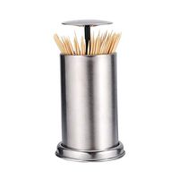 Creative Personality Portable Toothpick Box High-end Simple Restaurant Dining Table Home Living Room Toothpick Bucket