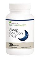 Sleep Solution Plus: Melatonin Extended Release with GABA Supplement, L-theanine, Sleep Soundly, Restful Sleep Aid, Wake Up Refreshed. 30 Vege-caps (30-Day Supply)