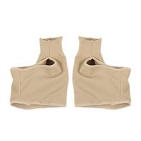 Weite Bunion Corrector, 1 Pair Bunion Relief Protector Sleeves Kit, Treat Pain in Hallux Valgus, Big Toe Joint, Hammer Toe, Toe Separators Spacers Straighteners Aid Surgery Treatment (Beige, Small)