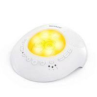 White Noise Sound Machine with Night Lights | 6 Relaxing & Soothing Nature Sounds and Auto-Off Timer | Portable Noise Machine Baby & Kids Sleep Therapy for Home, Office, Travel