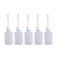 SUPVOX 10pcs Clistere per pulizia anale Enema Douche anale in Silicone 200ml (Blue)