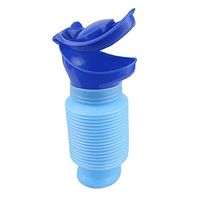 prettDliJUN Portable Emergency Urinal Potty Bottle,Telescopic Children Outdoor Car Travelling Blue