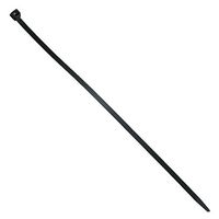 18" Black Nylon Cable Ties - 175 lb. Capacity (Pack of 50)