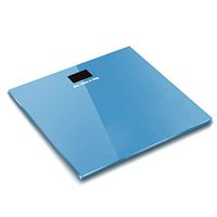 Dailyfun Electronic Weighting Scale Digital Body Weight Bathroom Scale 4-Digits LCD Display 2015K 180KG /100G High Strength Toughened Glass Low Power Consumption, Blue