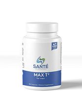 Santé Maximum Testosterone Booster - Pharma Grade USA Blend – Block Estrogen -Support Lean Muscle- Promote Fat Loss - Restore Energy, Strength & Stamina Naturally