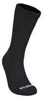 Ecosox Viscose Diabetic Bamboo Crew w/Arch Support Socks (10-13 (3 Pack), Black)