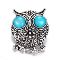 2017 Rhinestone Drill Snaps Chunk Charm Button Fit Noosa Leather Bracelets N.66 good decoration accesories jewels talisman girl stylish womans charming bracelet