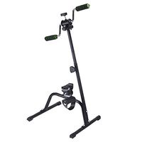Trycooling Pedal Exerciser,Adjustable Fit Arm and Leg Body Exercise Indoor Fitness Bicycle Physical Therapy Machine for Elderly