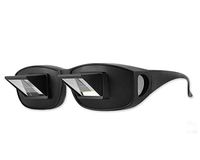 DS.DISTINCTIVE STYLE Prism Glasses Lazy Glasses Lying Down Bed Horizontal Watching TV Reading Spectacles Horizontal Glasses - Black