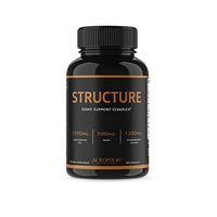 Structure - Joint Health Support by Acropolis Nutrition - Strengthen and Repair Joints - Glucosamine HCl - Chondroitin - MSM - Natural - 180 Capsules
