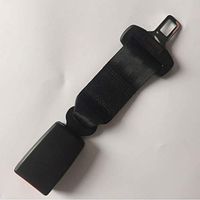 XDFS Black Car Seat Belts Lengthener Child Seat Belts Lengthening Belt 23CM Lengthening Belt Safety Belt High tensile Strength