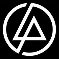 Linkin Park LP Logo - Vinyl 4" tall (Color: WHITE) decal laptop tablet skateboard car windows stickers