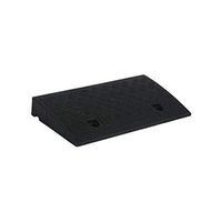 Protective Tire Step Ramps，Indoor Wheelchair Uphill Pad, Hotel Garage Parking Pad Street Portable Curb Ramp 7-13cm (Color: Black, Size: 50 27 9cm) (Size : 502713CM)