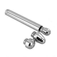 3 Heads Enema Shower Anal Vagina,Metal Shower Enema Shower Vaginal Anal Cleaner Colonic Douche System Cleaner