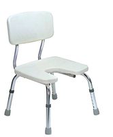 JPXZMYY Shower Chair, Elderly Bathing Stool Aluminum Alloy Non-Slip Height Adjustable Bath Chair Safety Portable