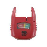 (Works For AA, AAA, C, D, 9V, N Batteries) Battery Tester