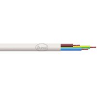 Merriway BH05695 Flex 2.5mm White, Metres (33 feet) Round 3-Core Cables 2183Y, 10 m, 2.5 mm