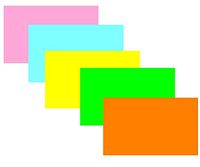 50pack Multi Color Blank Gift Enclosure Note Cards