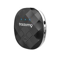 Trackimo Guardian Mini Portable Real Time Personal GPS Tracker for Vehicles, Pets, and Children, Full Worldwide Coverage with App for Android and iPhone, Long Lasting Battery Life.