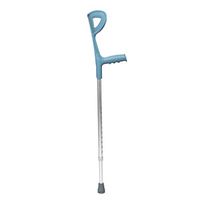 Crutches with arm Rest pad Adjustable Aluminum Alloy Stick Non-Slip Armpit Suitable for The Elderly and People with Limited Mobility Load-Bearing 136K Blue