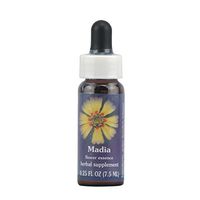 Flower Essence Services Quintessentials Supplement Dropper, Madia, 0.25 Fluid Ounce