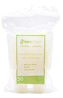 Greenchain Compostables, 12 oz, 50 Premium Plant Based Cups,100% Compostable Clear Cold Cups, party & event cups